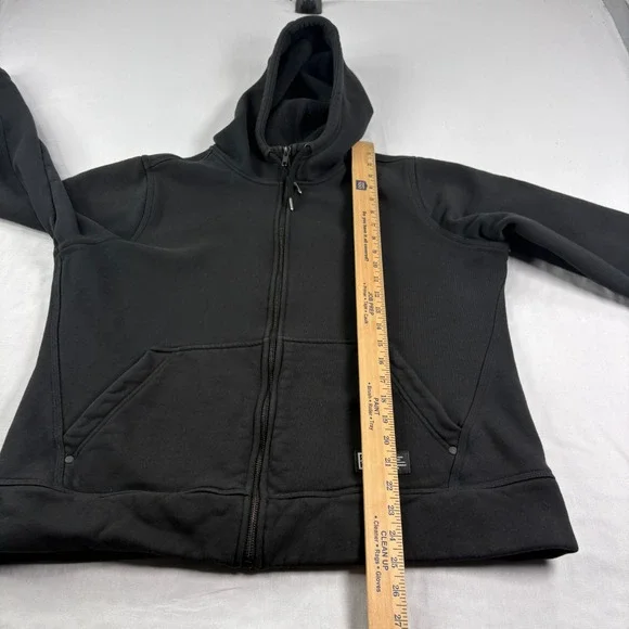 Alaskan Hardgear Hoodie Mens XL Black Full‎ Zip Heavyweight Casual Jacket - Picture 5 of 10